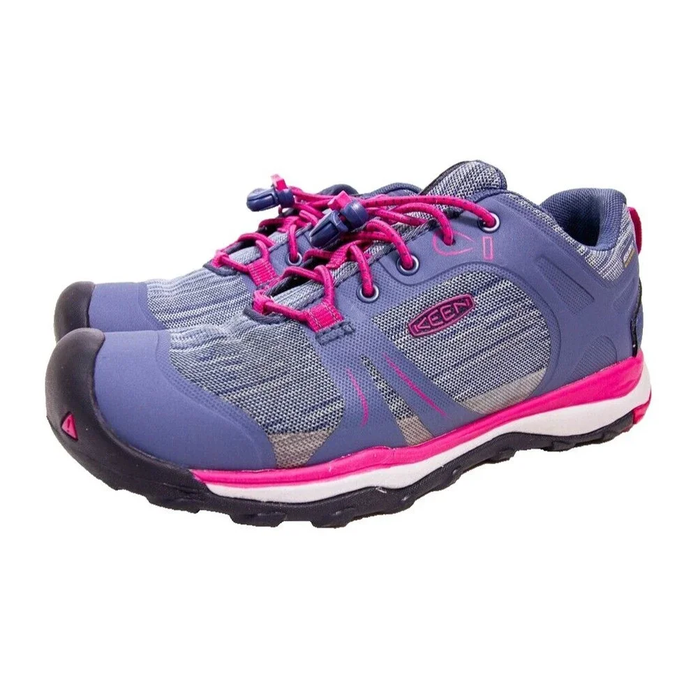 KEEN Terradora II Hiking Trail Shoes Women's Size 4 Gray Pink Low Top